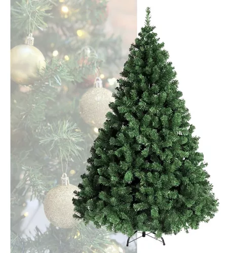 Árvore Natal Dinamarca 180cm 580 Galhos Enfeites Vermelha Decorada  Pisca-pisca 110v