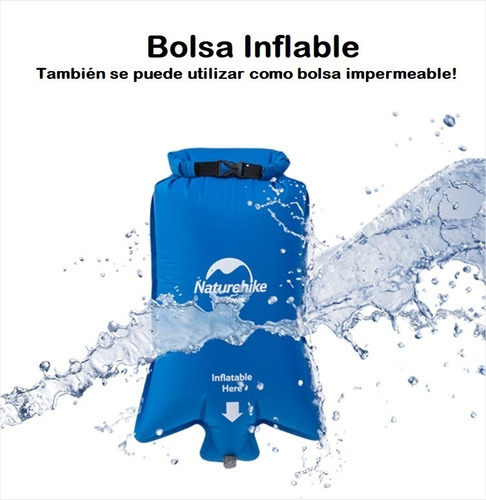 Imagen 2 de 5 de Naturehike - Bolsa Impermeable E Inflable