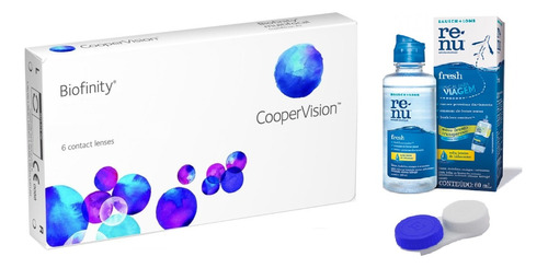 Lente De Contato Coopervision Biofinity + Brinde