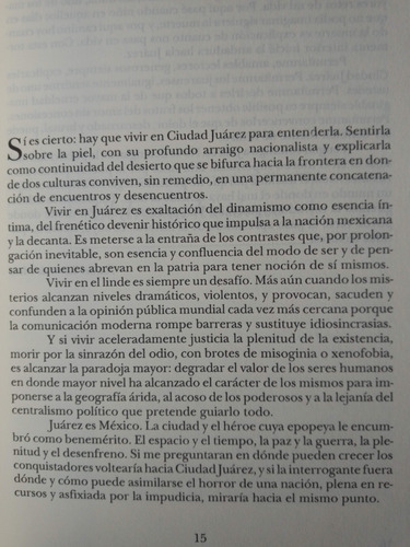 Ciudad Juárez - Rafael Loret De Mola (Usado)