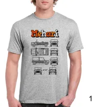 Comprar Mehari - Citroen Mehari - Remera Unisex Gris