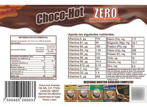 Chocolate C/ Ganoderma, Maca Negra Y Jalea Real Sin Endulzar