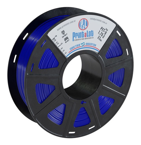 Filamento Para Impresoras 3d Petg X 1kg :: Printalot Color Azul traslucido