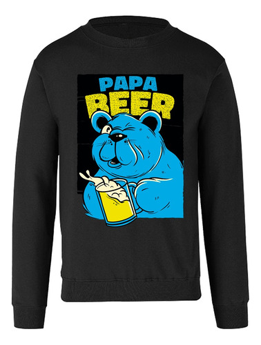 Sudadera De Hombre -día Del Padre- Papa Beer