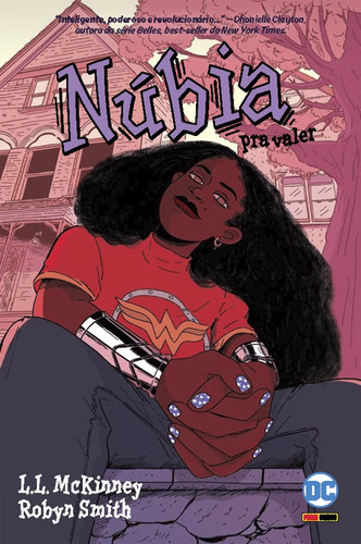 Núbia: DC Teens, de McKinney, L.L.. Editora Panini Brasil LTDA, capa mole em português, 2021