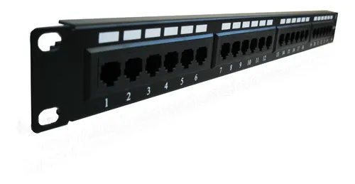 PATCH PANEL CAT 6 24 PTOS LPS