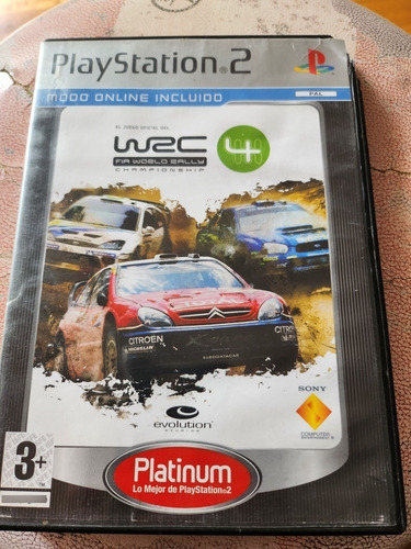 Wrc 4 Fia World Rally Championship Ps2 Pal Platinum