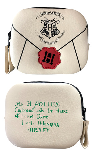 Bolsa Cartera Crossbody Harry Potter Carta +monedero+llavero Rojo