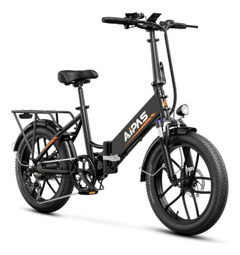 Bicicleta Eléctrica Plegable Aipas A2, Motor De 750w, Baterí