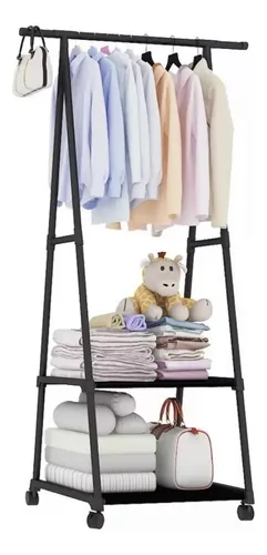 Perchero De Piso Organizador De Ropa Rack Colgador