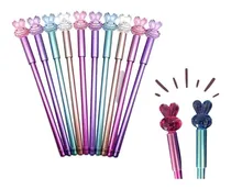 Comprar Kit 3 Canetas Coelhinho Cristal Ponta Fina Papelaria Revenda