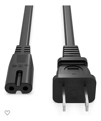 Vinciann Cable de alimentación de 2 Polos 1,4 m Enchufe Europeo para  Playstation 1, Playstation 2, Playstation 4 : : Videojuegos