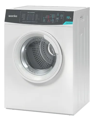 Secadora De Roupas 12kg Wanke Comfort 12 Programas Branca Swsa120p Branco 220v