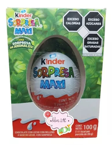 3 Huevo Kinder Maxi Sorpresa 100g | Meses Sin Intereses