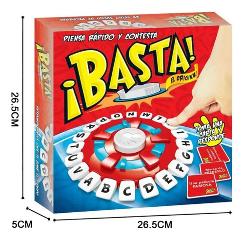 Mesa Cartas Versión De Del Juguetes De De Juego Basta