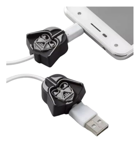 Come Cable Celular Darth Vader Betterware 22728 Color Negro