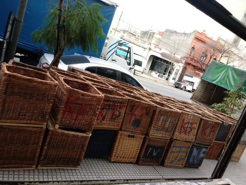 Alquilo X Dia Canastos De Mimbres/servicios Fletes Mudanzas