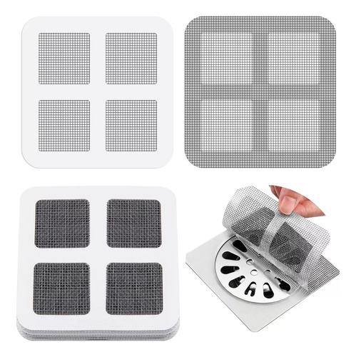 10 Pegatinas Desechables Para Drenaje De Ducha, Filtros De