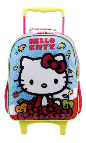 Mala Com Rodas 16 Hello Kitty R 11830 Infantil Xeryus Dom