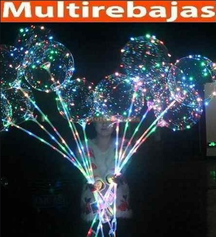 Globos Grandes Con Luces Led Para Decoración De Fiestas