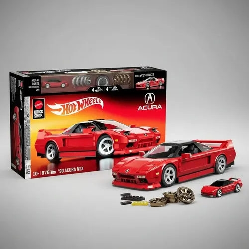 Hot Wheels Honda 90 Acura Senna Brinquedo Nsx Gearhead | MercadoLivre