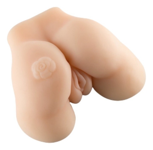 Masturbador Masculino Realista Piel Suave Culo Vagina 2 En 1