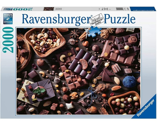 Rompecabezas Ravensburger 2000 Piezas Paraíso De Chocolates