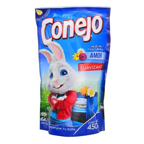 Suavizante Conejo Amor 450 Ml.