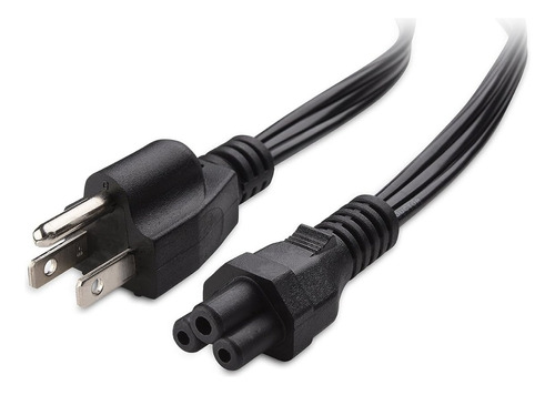 Cable Poder C5 Trebol 3lineas Cargadores Laptop 1.20mts