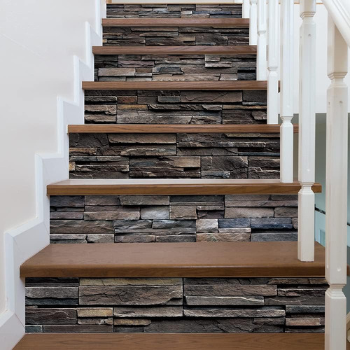 Misssixty 7 Tiras De Pegatinas Autoadhesivas Para Escaleras,
