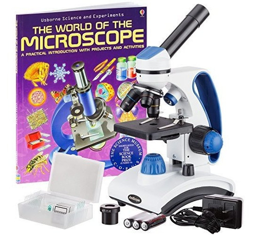Amscope Microscopio 40x 1000x Para Estudiantes 