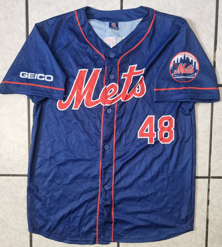 Jersey Mets New York Mlb Oficial Jacob Degrom Xl