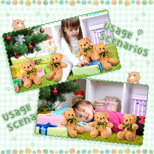 Muñeco De Peluche Con Forma De Oso De Peluche Hydren, 25 Cm,