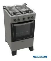 Comprar Cocina Combinada Punktal Pk-6617 Horno Electrico Acero Color Gris