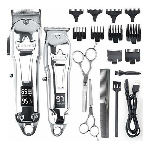 Ufree Cortapelos Para Hombres Cortapelos De Peluquero Set Co