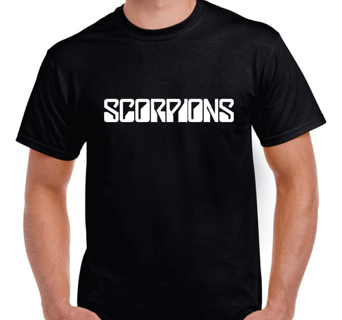 Remera Rock Scorpions 100% Algodon Vinilo Textil