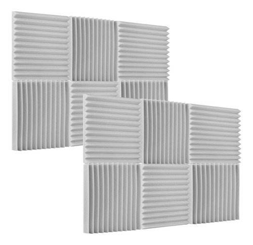 Acoustic Foam 12 Absorbentes E Insonorizados* Paneles De Son