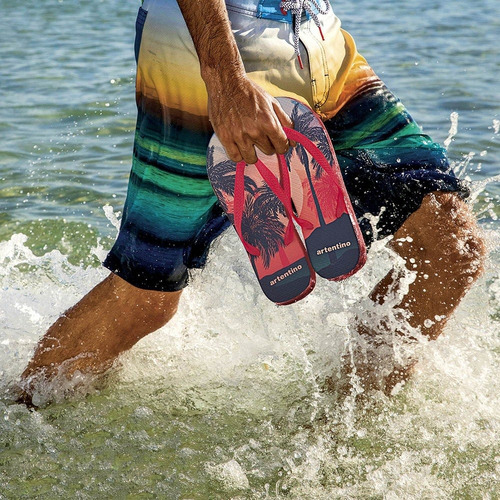 Imagen 5 de 9 de Ojotas Hombre Verano Surf Diseño Artentino Regalo Original