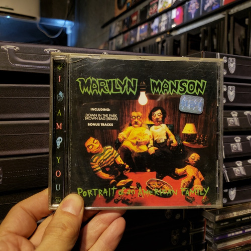 Marilyn Manson Portrait Of An American Family Cd 1997 Argen