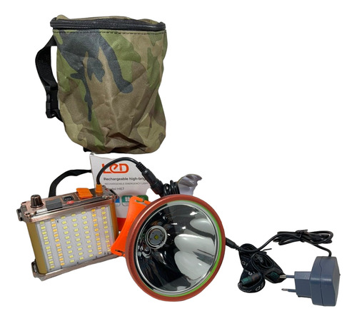 Foco Led Caza 1200 Watts Largo Alcance