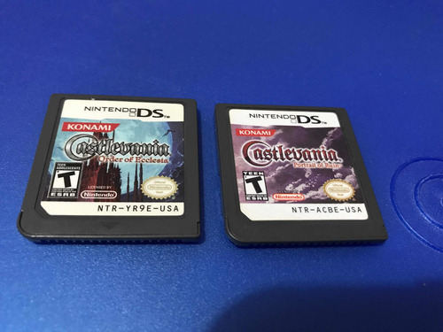 Castlevania Order Of Ecclesia & Portait Of Ruin Originales (Usado)