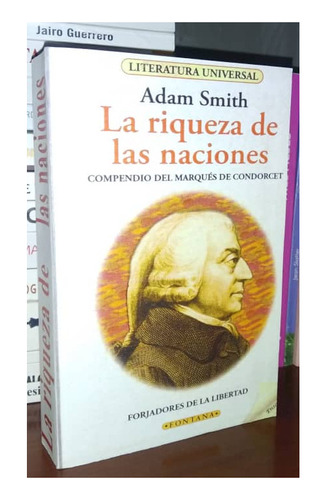  La Riqueza De Las Naciones  De Adam Smith Libro