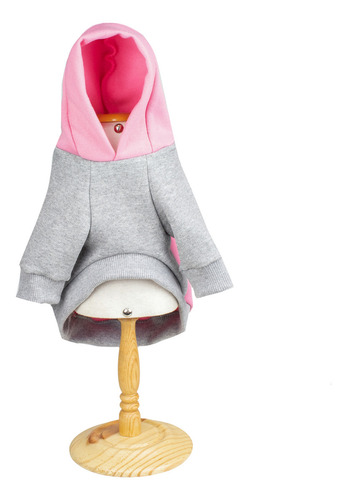 Agasalho Moletom Loved Rosa Tamanho M Para Cachorro de 3 a 5kg