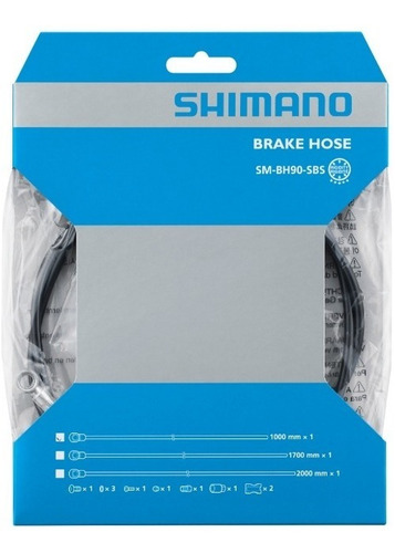 Manguera De Freno De Disco Hidráulicos Shimano Bh90-sb Par