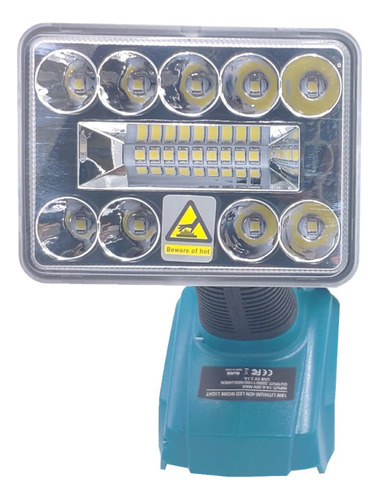 1 Linterna Portátil Work Light Para Bosch Li-ion Outdoor .