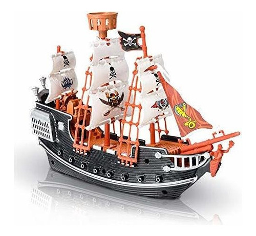 Barco Pirata Artcreativity De 10 Pulgadas - Juego De Juego D