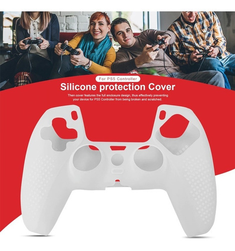 Funda Carcasa Protectora De Silicona Control Joystick Ps5