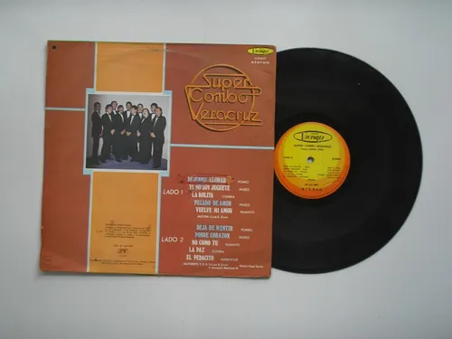 Super Combo Veracruz Lucho Cruz Lp Vinilo Edic Colombia 1984 (Usado)
