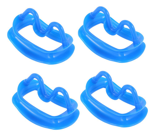 Nuevo Retractor Dental Azul De Silicona Suave Para Labios In
