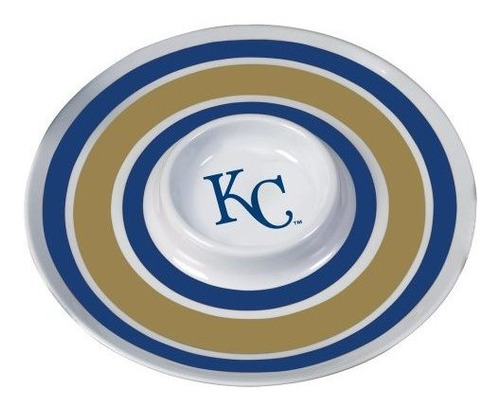 Mlb Kansas City Royals 14-inch Melamine Chip And Dip